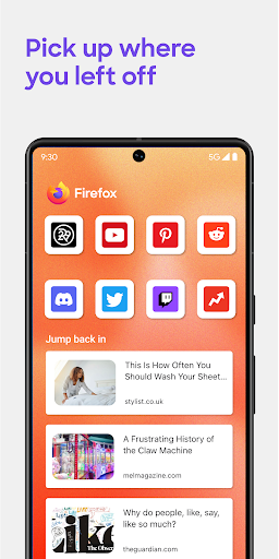 Firefox for Android Apk Download Install screenshot 4