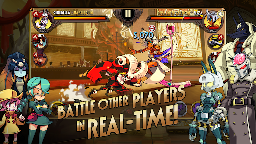 Skullgirls Fighting RPG Free Download Apk screenshot 2