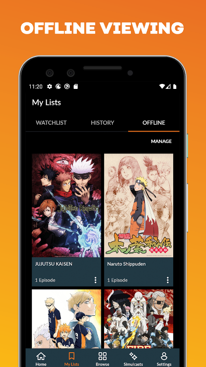 Crunchyroll Apk Download Free for Android screenshot 3