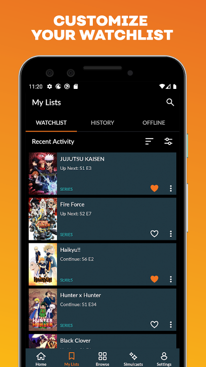 Crunchyroll Apk Download Free for Android screenshot 1