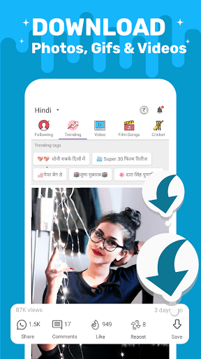 ShareChat Lite App Download Apk screenshot 2