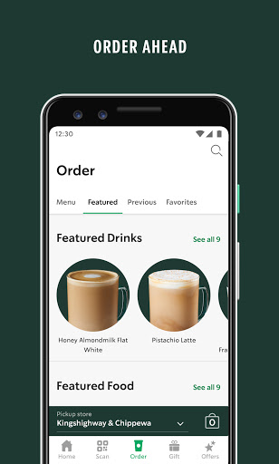 Starbucks App Download Android screenshot 3