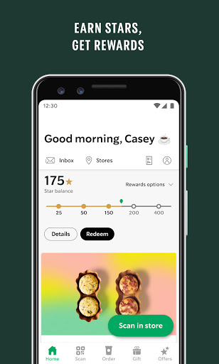 Starbucks App Download Android screenshot 1
