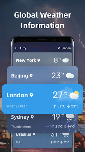 Live Weather App Free Download for Android screenshot 3