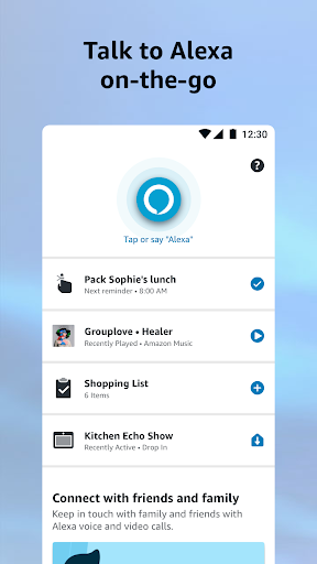 Amazon Alexa App Download for Android screenshot 1