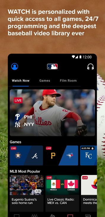 MLB app Download for Android screenshot 1