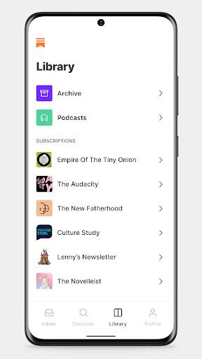 Substack Reader App Android screenshot 4