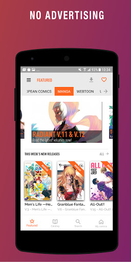 izneo Comics App Download screenshot 1
