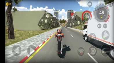 摩托车公路驾驶游戏图2