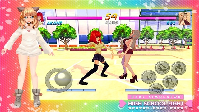 高中女生战斗模拟器游戏图2
