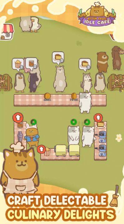小猫爪子空闲咖啡馆游戏图3
